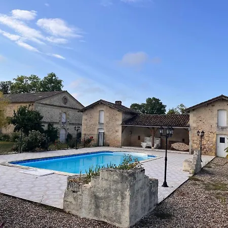 Maison De Maitre Dans Un Parc Clos De 3 Hectares Lamothe-Montravel