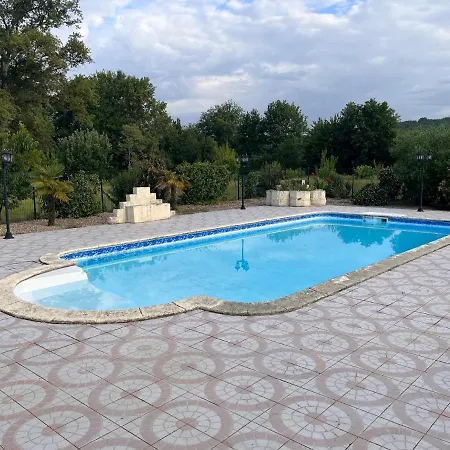 Maison De Maitre Dans Un Parc Clos De 3 Hectares Lamothe-Montravel
